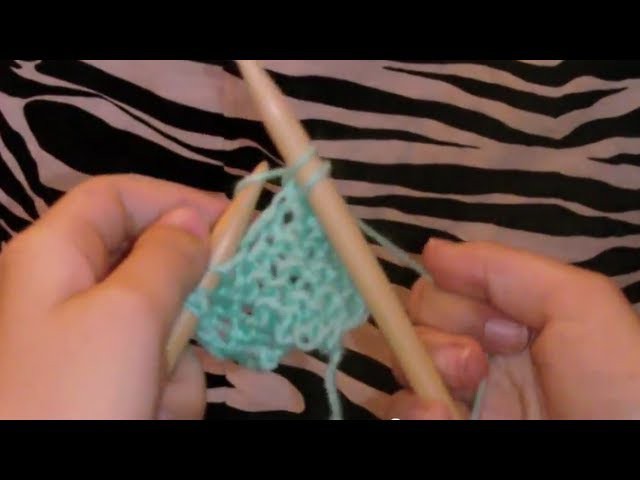 Knitting Tutorial for Beginners! (Casting on, Knitting, and Casting off)