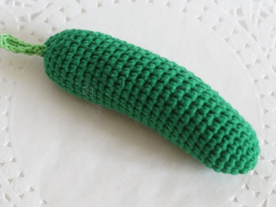 Make a Knitted Cucumber Childrens toy - DIY Crafts - Guidecentral