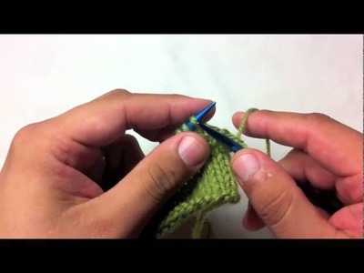New Stitch A Day: How to Knit The Basic Knit Bind Off