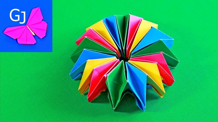 Оригами фейерверк (Origami Fireworks)