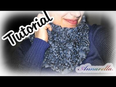 Tutorial sciarpa ai ferri semplice semplicissima! | DIY knitted scarf