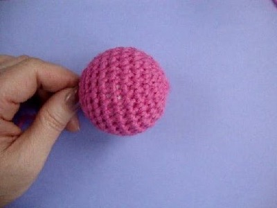 Вязание крючком Как вязать шарик Урок 294 How to crochet ball