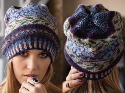 #6 Fair Isle Hat, Vogue Knitting Fall 2010