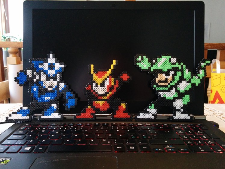 8 - Bit | Perler Beads - Mega Man 3 - Snake Man