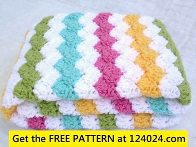 Beginner crochet baby blanket patterns