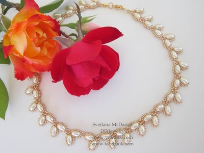 Classic Pearl Beaded Necklace