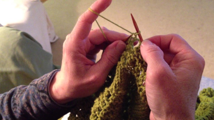 Continental Purl Stitch