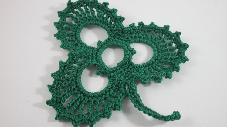 Crochet a Cute Irish Lace Shamrock - DIY Crafts - Guidecentral