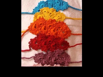 Crochet ear warmer headband