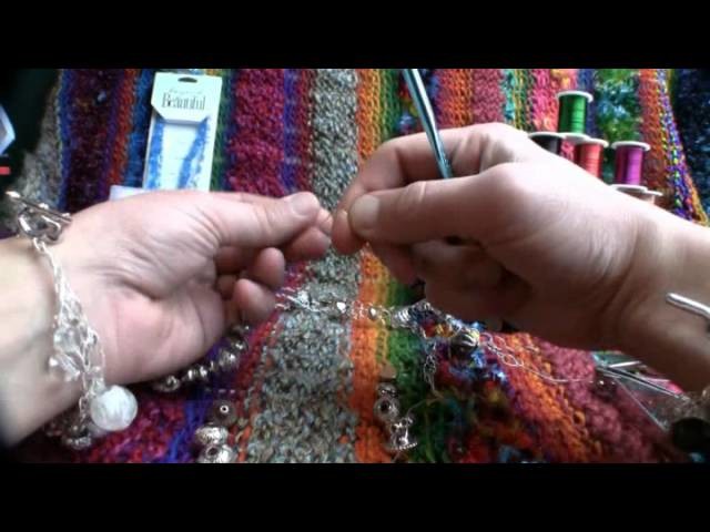 Crochet Jewelry Wire Chunky Bracelet