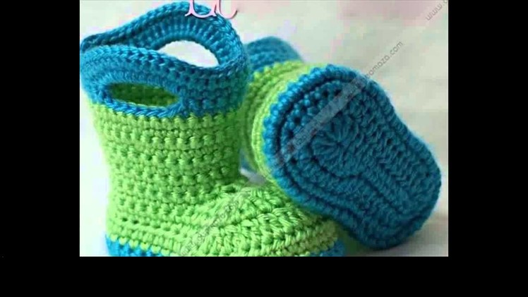 Crochet shoes women tutorial