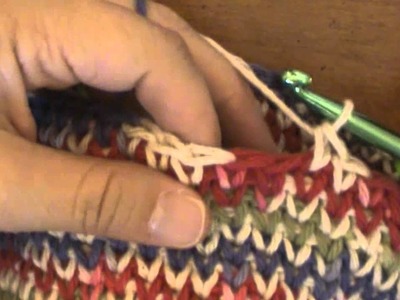 Crochet Waistcoat Stitch Demo by Oombawka Design
