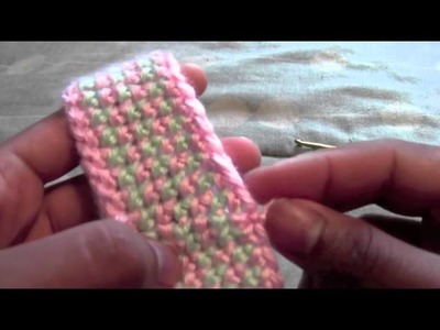 Crocheted Bow Clip Tutorial