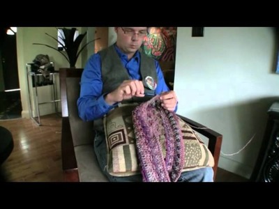 Curtzy.com - How to Crochet Lesson 1 - Body Positioning with Michael Sellick and Curtzy Crochet