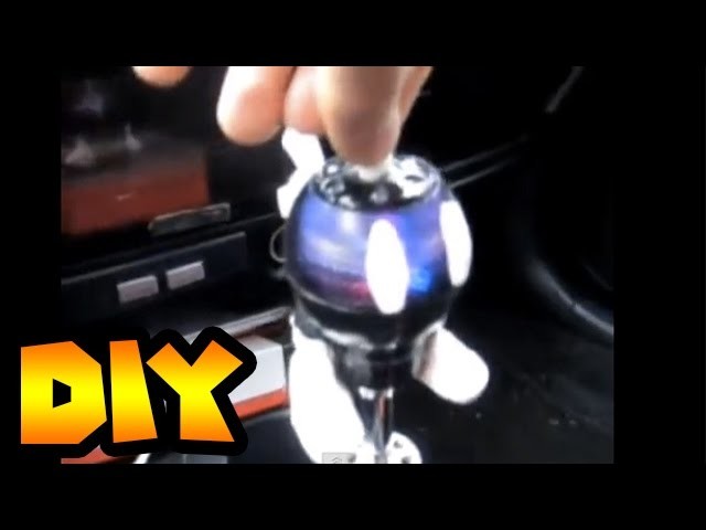 DIY | Ba Bomb Shifter Knob, custom shifter knob, Mario, Nintendo Prop