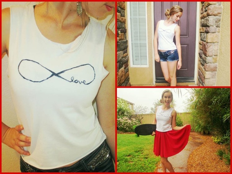 ♥ DIY Days: Infinty Muscle Tee + 2 ways to Style! Ep.2