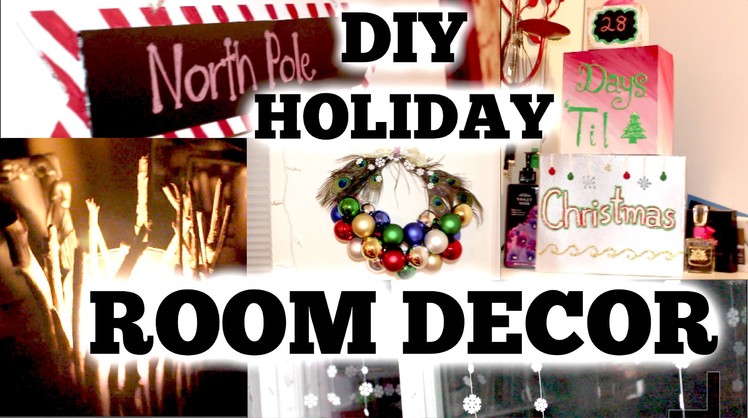 DIY HOLIDAY ROOM DECOR! #JingleWithJordan