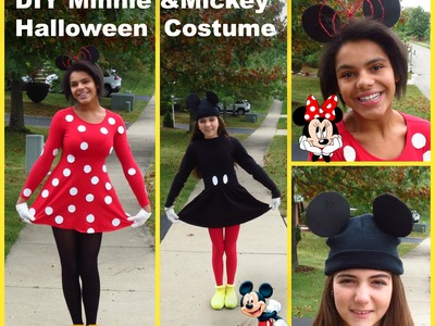DIY Minnie and Mickey Halloween Costume (epi. 3)