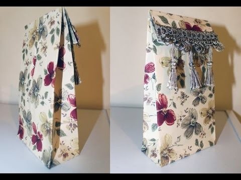 DIY Paper Gift Bag Tutorial