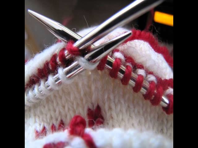 Free christmas stocking knitting patterns