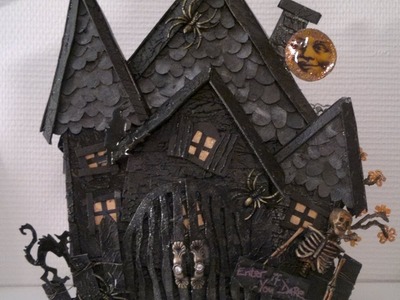 Gothic Halloween mini album for a friend   Wild Orchid Crafts DT project