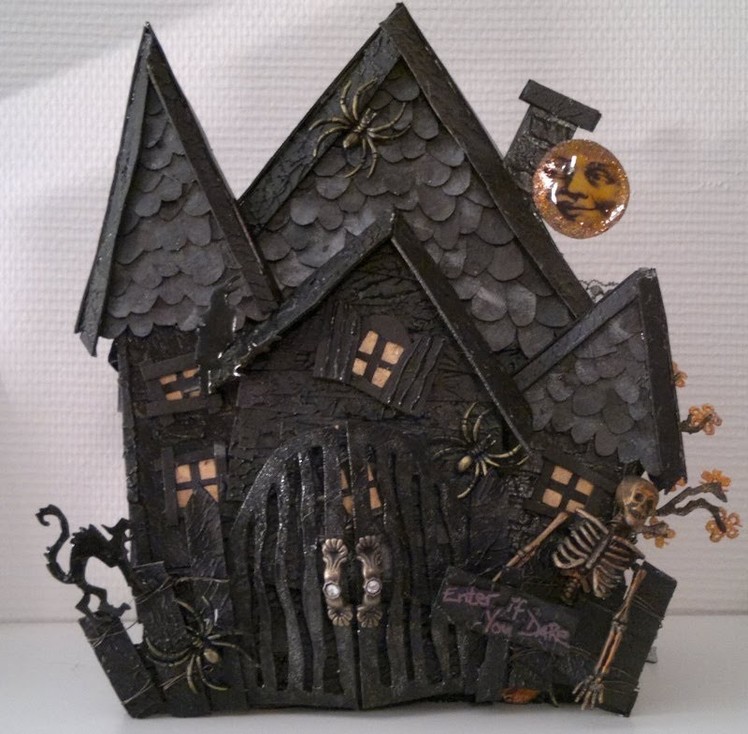 Gothic Halloween mini album for a friend   Wild Orchid Crafts DT project