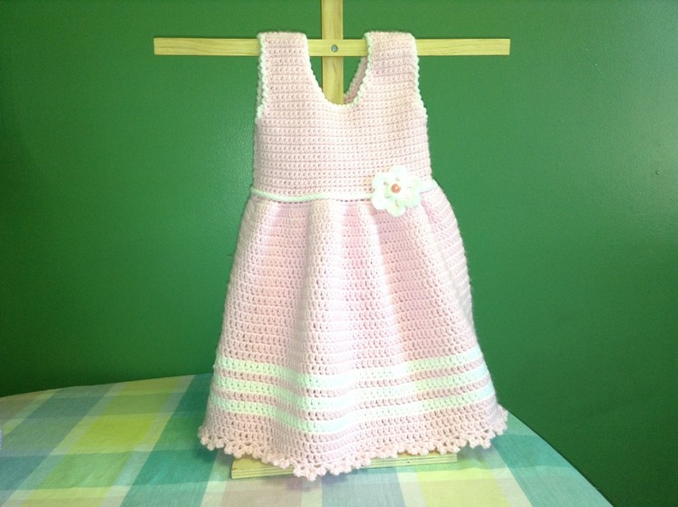 How To Crochet a Baby Dress