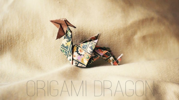 How to: Origami Dragon {EASY} | Nekkoart