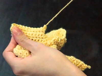 How to Shorten Crocheted Scarves : Crochet Lessons