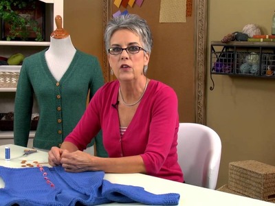 Learn How to Finish Knit Sweaters with Annie's Online Classes