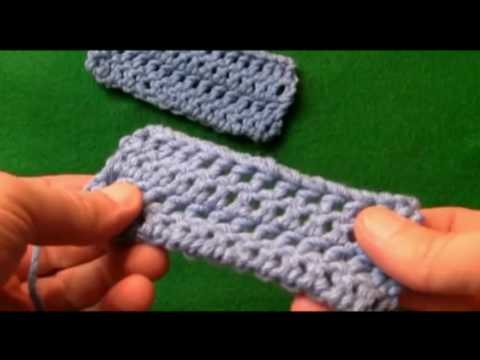 Left Hand: Crochet How To Fasten Off & Hide Loose Ends