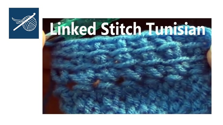 Left Hand - Linked Crochet Stitch - Tunisian Crochet Geek