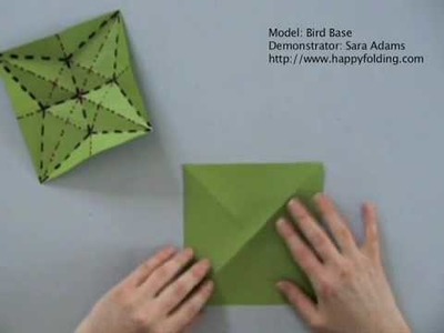 Origami Basics: Bird Base