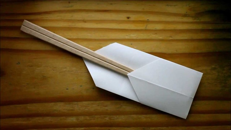 Origami Chopstick Holder (Behind the Scenes)