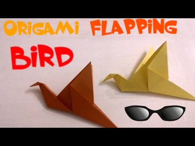 Origami Flapping Bird - DIY Tutorials - Giulia's Art
