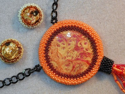 Peyote Bezels from Ladder Stitch