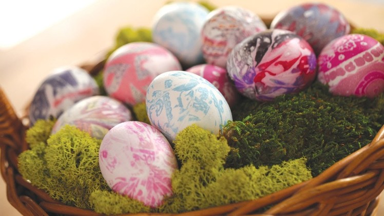 Robert's Tie-Dyed Easter Eggs || KIN DIY