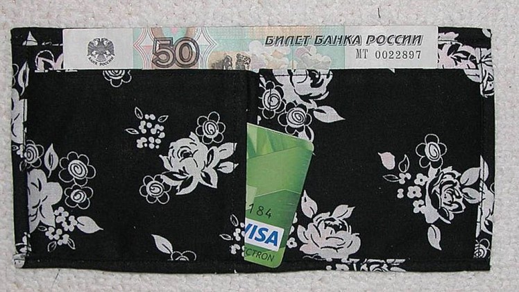 Sew a Simple Fabric Wallet - DIY Crafts - Guidecentral
