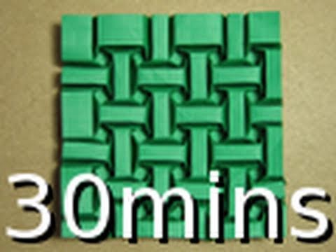 Short Version: Origami Tessellation Guide: Tessellesson on Bricks by Ilan Garibi