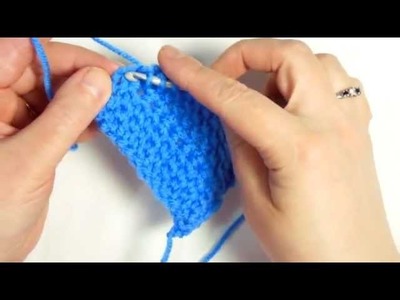 Side Linked Double Trebles Crochet Stitch Tutorial