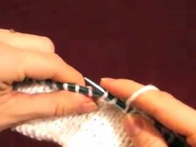 Slip Slip Knit Improved (ssk) Decrease Knitting - English Method