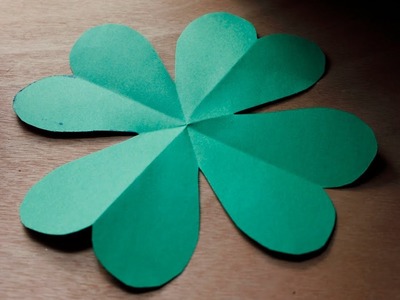 St. Patrick's Day Craft : Shamrocks cutout (St. Paddy's Day)
