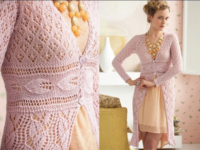 #1 Lace Coat, Vogue Knitting Early Fall 2012