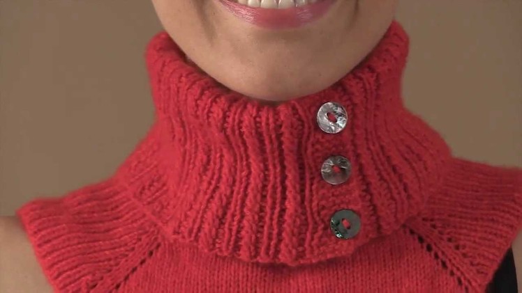 #31 Pop Collar Dickey, #32 Lace Panel Dickey, #33 Turtleneck Dickey, Vogue Knitting Fall 2013