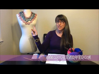 Crochet Jewelry Workshop Using Free Cirque Jewelry Pattern