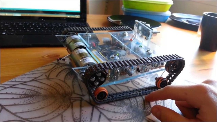 DIY Arduino Robot walkthrough, specs + code