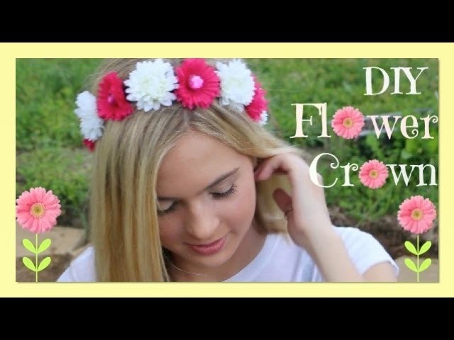 DIY Flower Crown | DIY Flower Headband | DIY Coachella Festival Fashion | jrzgirlz