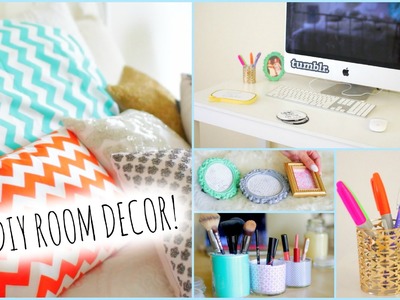 DIY Room Decorations for Cheap! + How to stay Organized