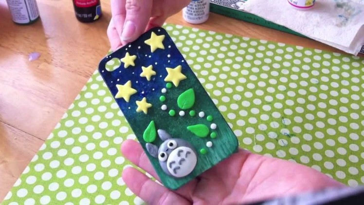 DIY Totoro Phone Case
