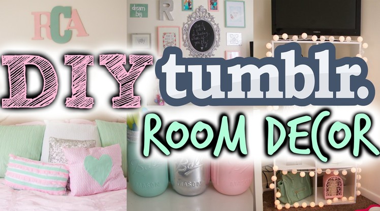 DIY Tumblr Inspired Room Decor! Cute+ Cheap!
